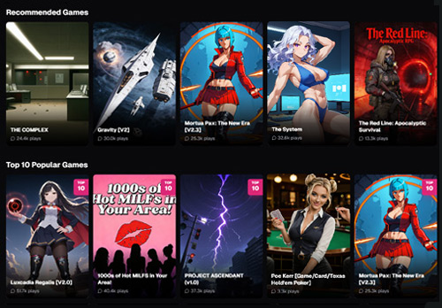 text based porn games