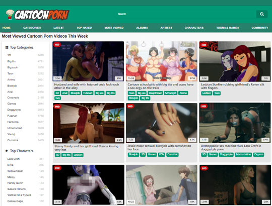 CartoonPorn.Pro
